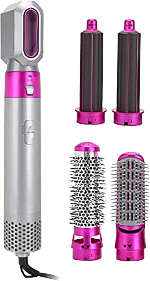 4 in 1 Hair Dryer Brush Volumizer Negative Ionic Heated Hair Curly
