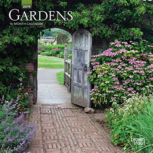 Gardens 2019 7 x 7 Inch Monthly Mini Wall Calendar, Gardening Outdoor Home (Multilingual Edition)