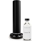 The Magic Scent Smart Diffuser, Scent Diffusers for Home, Hotels, Business | Hotel Diffuser for Up to 1,000 sq. ft. Smart Oil Diffuser with Programmable Intensity and Timer via App. Aroma oil included.