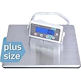 Extra Wide Medical Digital Body Weight Scale - 440 lb/200 kg Capacity, High Accuracy, Heavy Duty Portable Bathroom Scale, Easy to Read, Ideal for Office Wrestling Home, Hospital, Gym & Bariatric Use