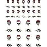 New Mexico Lobos Small Sticker Sheet - 2 Sheets