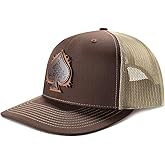 ARIAT Men's Spade Bull Rider Patch Cap Brown