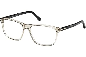 Eyeglasses Tom Ford FT 5479 -B 020 grey/other, Transp. Grey W. Grey Striped Blue Horn Temples/ Bl, 56/16/145