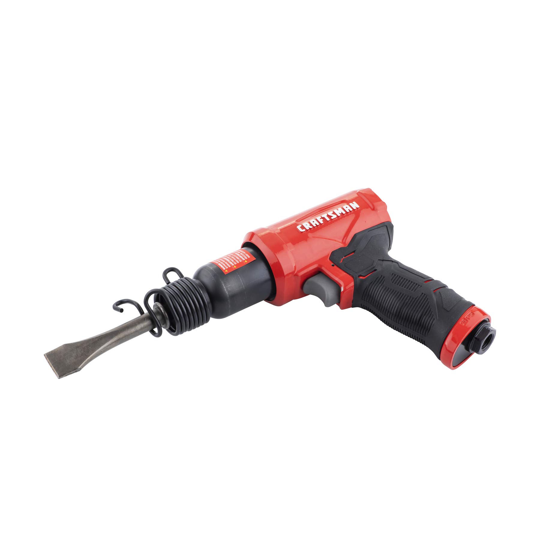 CRAFTSMAN Air Hammer, Medium Stroke, 2,800 BPM, Anti-Slip Handle, 4.4 SCFM at 90 PSI, Flat-Blade Chisel Included
