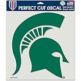 Michigan State Spartans Full Color Die Cut Decal - 8" X 8"