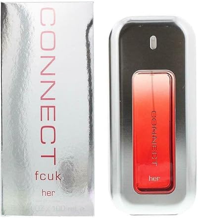 FCUK Connect Her Eau De Toilette Spray 100ml 3.4oz Women Perfume