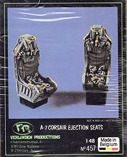 VER0457 1:48 Verlinden A-7 Corsair II Ejection Seats [MODEL BUILDING KIT ACCESSORY]