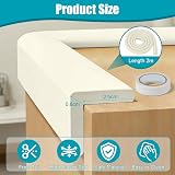 Vicloon Edge Protectors 2M x 2 Roll Foam Safety Strip Milky White view 4