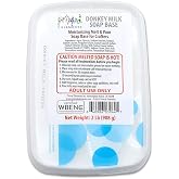 Primal Elements Donkey Milk Soap Base - Moisturizing Melt and Pour Glycerin SoapBase for Crafting and Soap-Making, Easy to Cut - 2 Pound