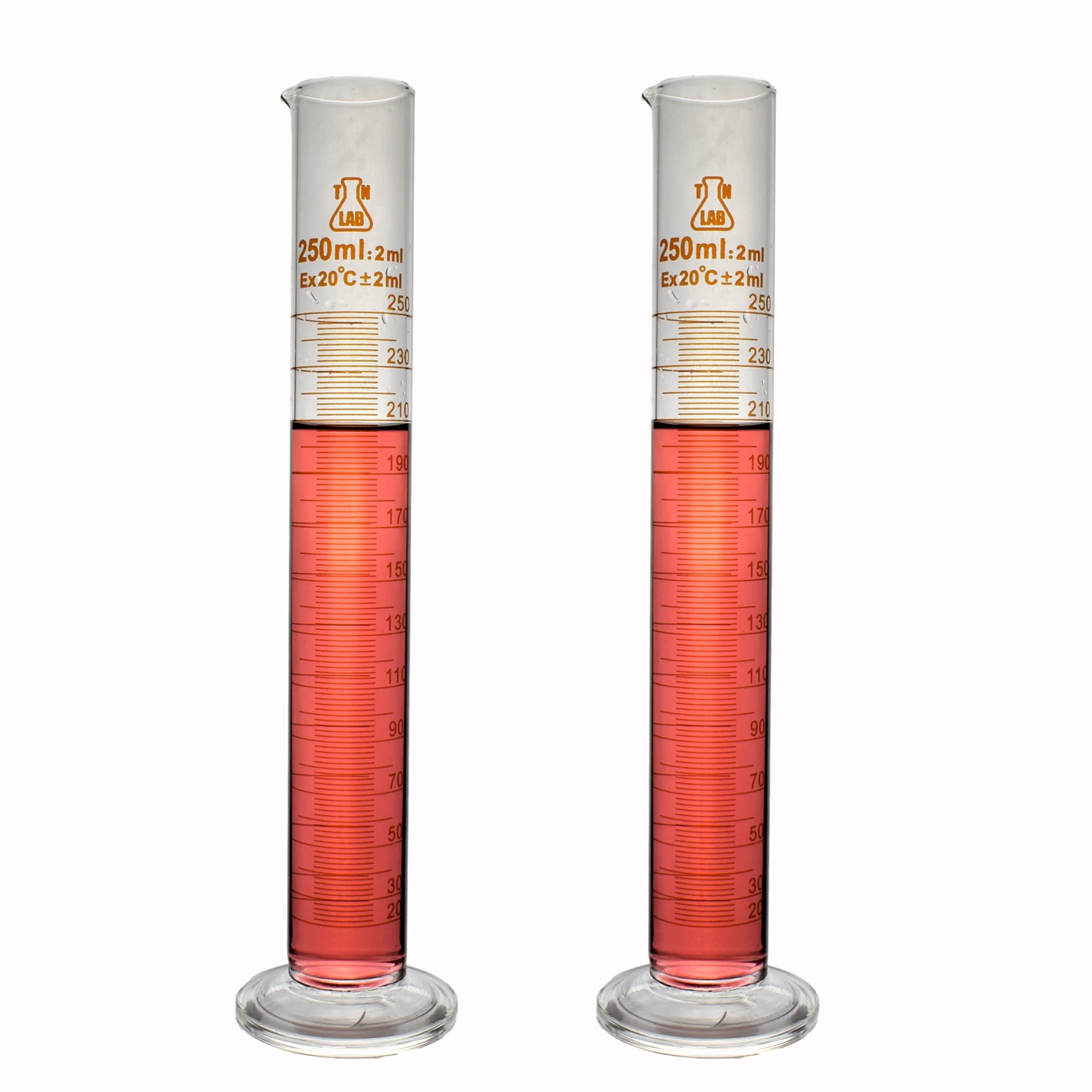 TN Lab Graduated Measuring Cylinder 250ml