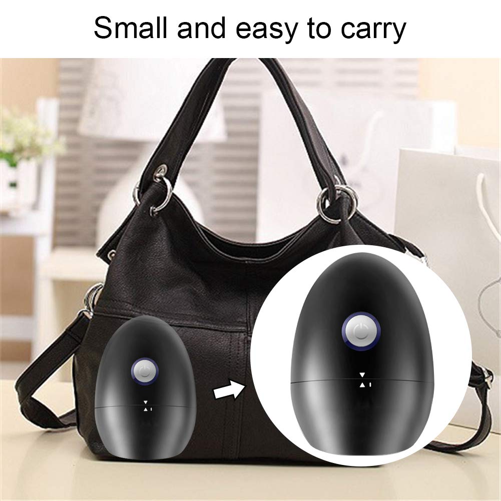 Electric Razor for Women, Hair Remover Bikini Trimmer Painless Waterproof Cordless Travel Rechargeable Shaver Sensitive Skin Epilator for Face Leg Armpit Body Back，White Black