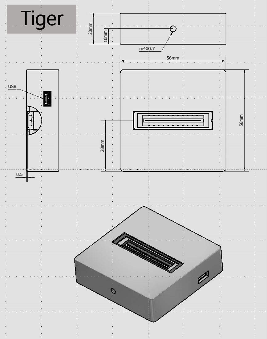 Spectrometer Detector Highly Sensitive UVVis Linear CCD Detector