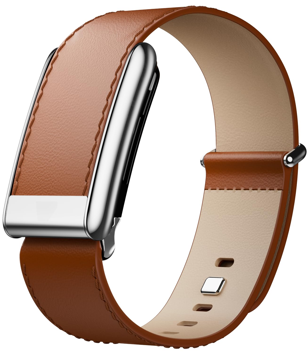 Photo 1 of iprisu Premium Genuine Leather Replacement Band Compatible with WHOOP 5.0, One, Peak & Life – Durable, Comfortable Wrist Strap | Not for WHOOP Gen 4