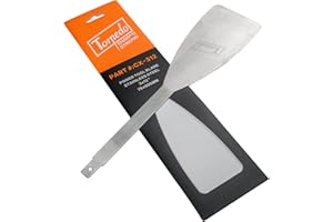 Torpedo cut-off blade for windshield auto glass replacement removal tool (3" x 12")