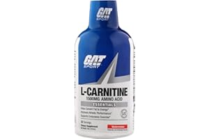 GAT SPORT L-Carnitine Liquid, 1500 mg, 16oz, 32 Servings (Watermelon)