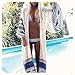Sewell Women’s Chiffon Polka Dot Kimono Cardigan Long Blouses Bikini Covers Up Tops