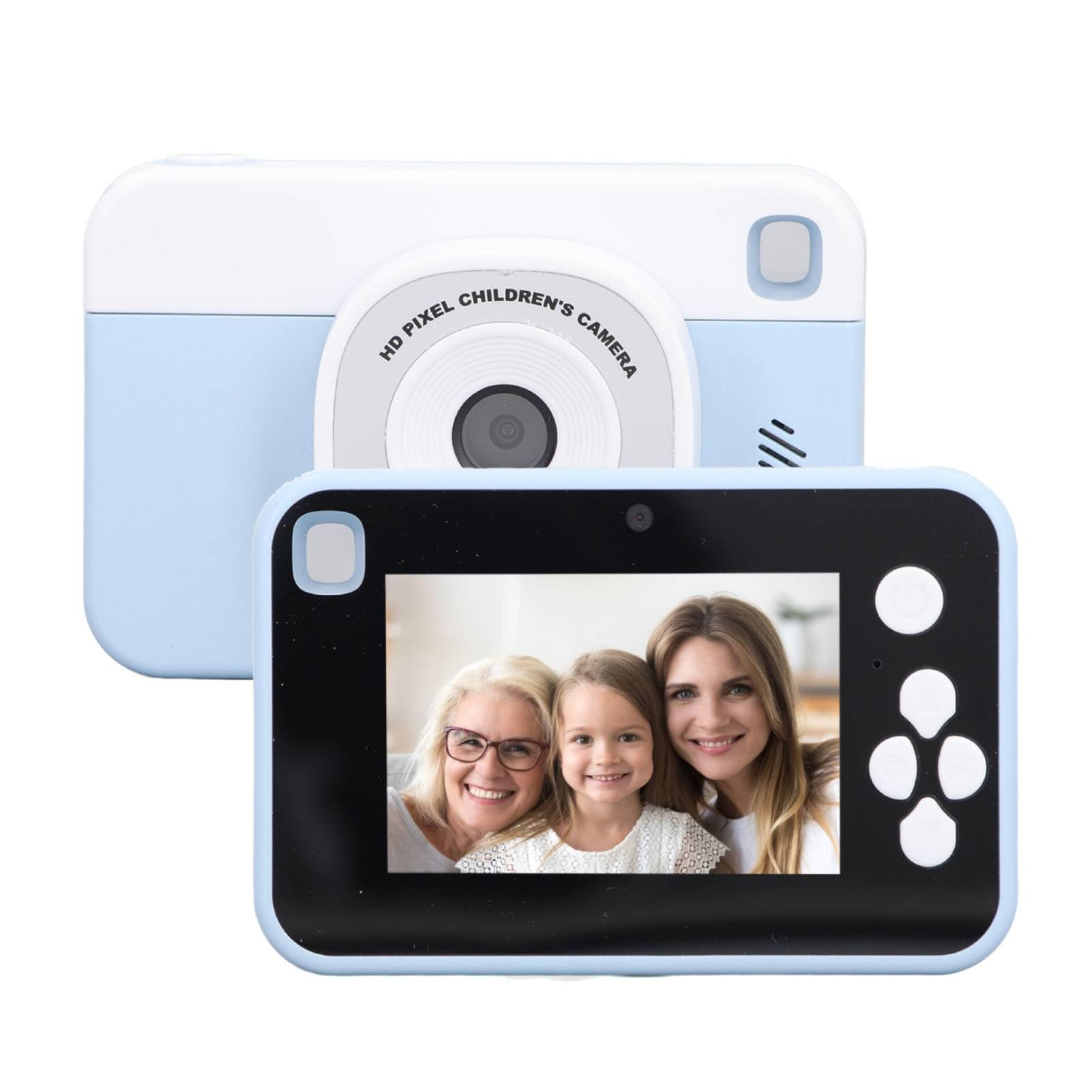 Digital Camera, 1080P HD 4K Digital Point and Shoot Camera with 2.4inch IPS Screen for Boys Girls Teens, 48MP 4X Zoom Autofocus Vlogging Camera for YouTube