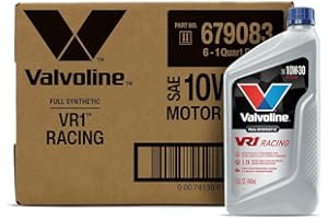 Valvoline 679083-CS6 Racing Synthetic VR1 Motor Oil 10W30, 946ml (case of 6)