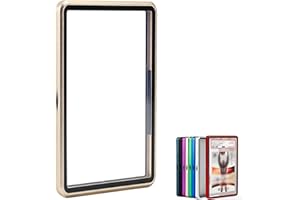 Premium Graded Trading Card Protector - 130pt BGS Slab Bumper Guard,UV & Scratch Resistant & Magnetic Closure | Aluminum Fram