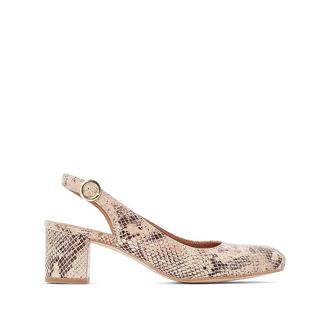 Amazoncom Balzac Paris X La Redoute Womens Snakeskin High Heel