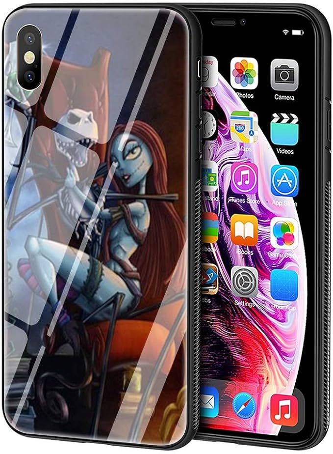 Lbiao 9h Tempered Glass Iphone 7 8 Cases Lb 119 Nightmare Tim Burton Halloween Jack Design Printing Shockproof Anti Scratch Soft Silicone Tpu Cover Phone Case For Apple Iphone 7 8 Amazon Co Uk Electronics