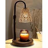 RMFSH Candle Warmer Lamp with Timer Dimmable,Valentines Day Gifts for Her Women Mom, House Warming Gifts New Home Decor, Wax Melt Warmer with 2 Bulbs