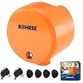 Kohree Trailer Coupler Lock, Heavy Duty Hitch Lock Fits 2-5/16", 2" Couplers, RV Trailer Lock, Durable Steel Tongue Lock with