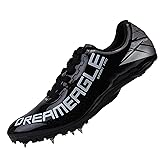 TURAFO Mens Track and Field Shoes Teenagers Spikes