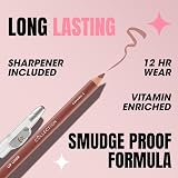 Collection Cosmetics Long-Lasting Lip Liner Pencil with Sharpener Caramel view 5