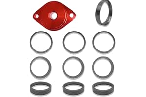 BIGLKNM 10PCS Tapered Gaskets & 1PCS Red Gaskets Seal Installer Tool for 1984-2023 Big Twin Touring Sportster Softail Dyna