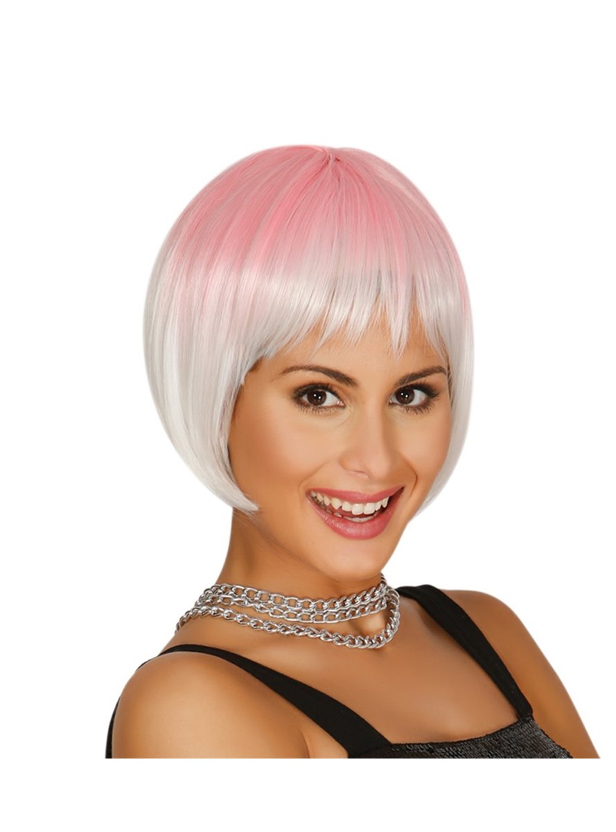 Guirca Fiestas GUI4000 – Extra Rosarote Long-Haired Wig (Box Container)