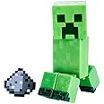 Mattel Minecraft Creeper 3.25" Scale Scale Video Game Authentic Action Figure with Accessory and Craft-a-Block