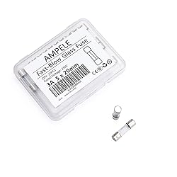 AMPELE (Pack of 20) 3A Fast-Blow Fuse 3Amp 250V