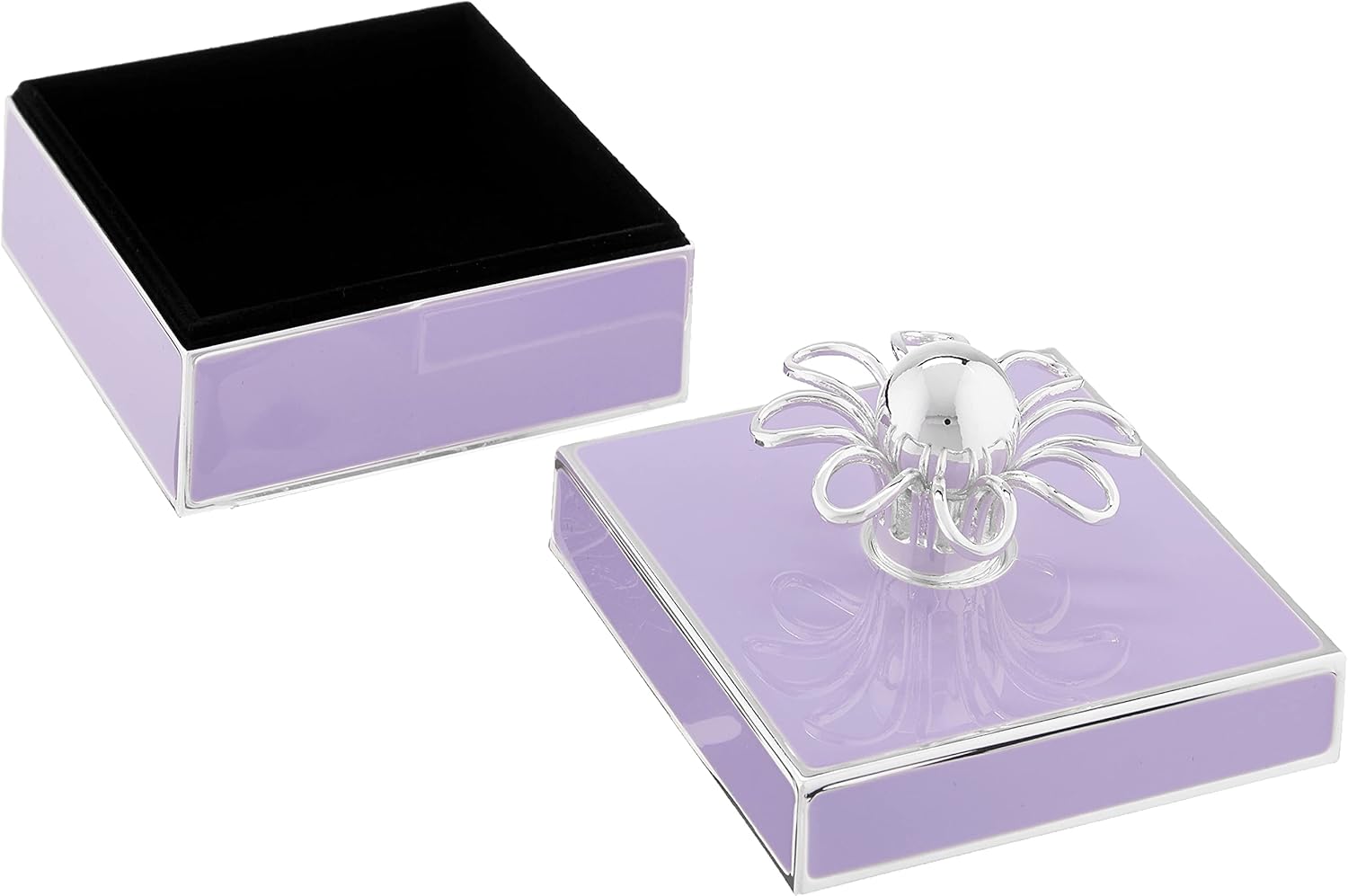 KATE SPADE Keaton Street Lilac Jewelry Box, 0.65 LB, Purple: Home & Kitchen