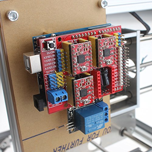 DIY T8 Cnc Machine 3 Axis Pcb Milling Machine Cnc Wood Carving Mini PCB