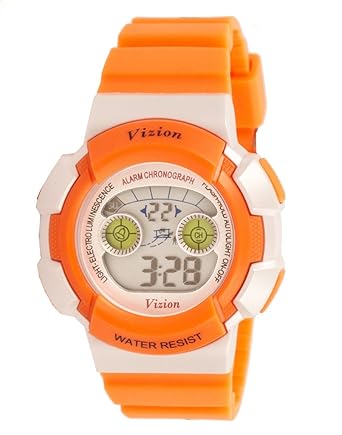 Vizion Digital Multi-Color Dial Childrens Watch -8540B-6