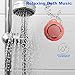 Outdoor Waterproof Bluetooth Speaker,Kunodi Wireless Portable Mini Shower Travel Speaker with Subwoofer, Enhanced Bass, Built in Mic for Sports, Pool, Beach, Hiking, Camping (Red)thumb 2