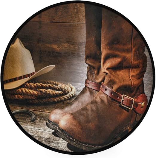 sombrero y botas vaqueras