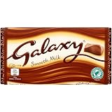 Galaxy Milk Chocolate Block - 114g - Pack of 4 (114g x 4)