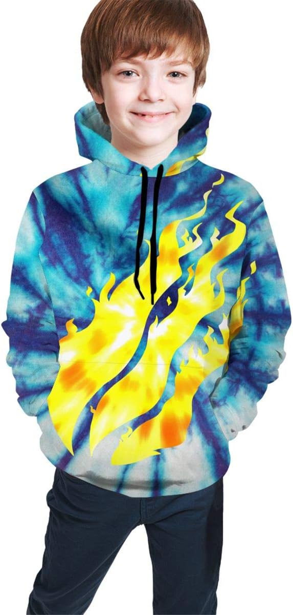 Preston Fire Nation Playz Gamer Flame 3D Print Hoodie Sweatshirts Video Game for Kids