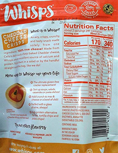 4 Whisps+Cheese+Crisps+Crunchy+Assortment