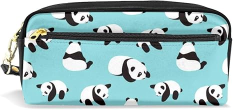 Amazon Co Jp パンダのクマはベクター ペンケース 小型化粧品バッグ かわいい おしゃれ 大容量 化粧ポーチ 文房具 多機能 小物収納 高校生 筆箱 中学生 ホーム キッチン