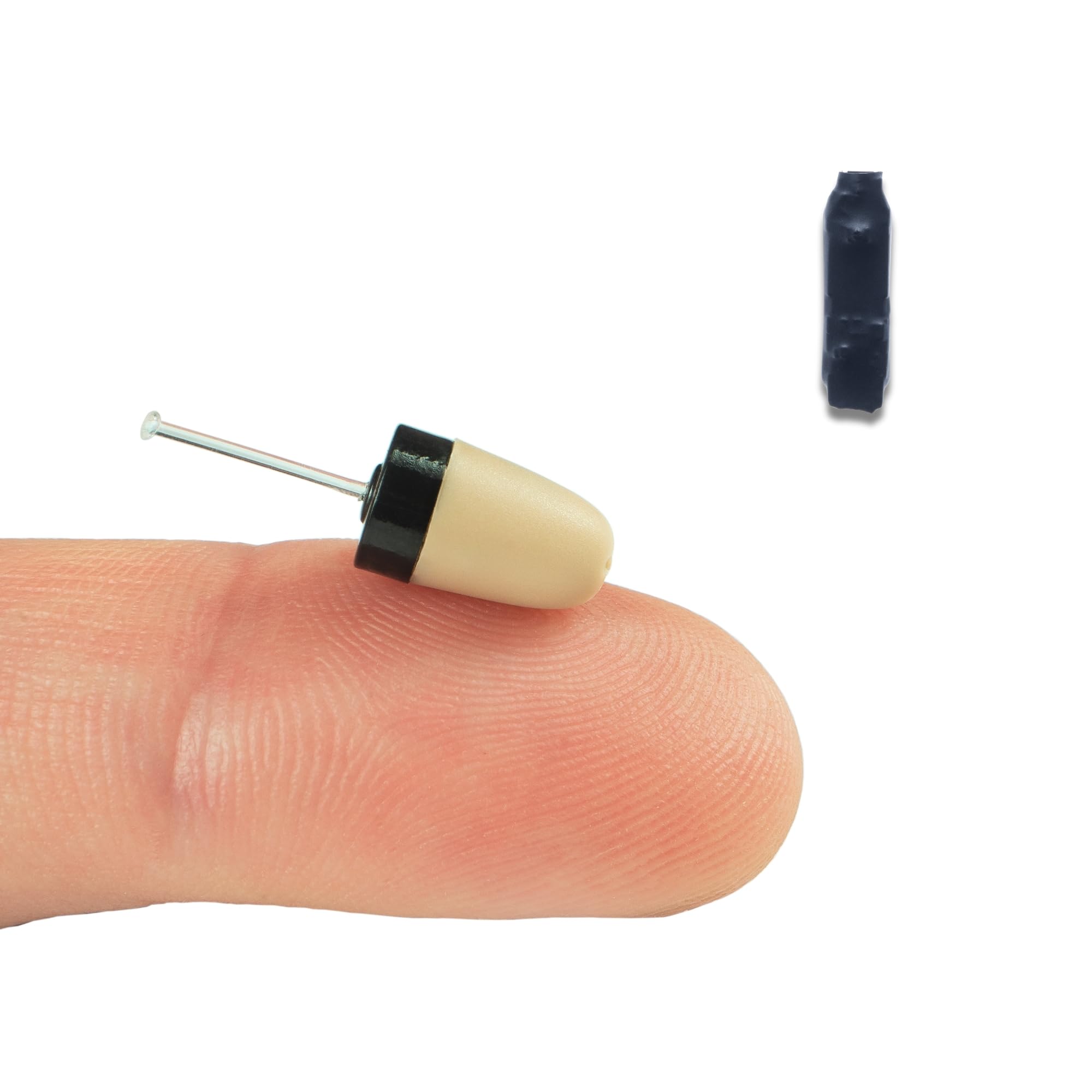 PingaOculto Spy Earpiece Bluetooth Wireless Earphones Invisible Hidden Mini Headset Exam Phone Microphone - Secret Earphone Micro Listening Device Ear (Spy Earpiece Vip Pro SuperMini Bluetooth Piece)