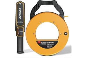 GOYOJO Pipeline Blockage Detector Locator for PVC & Metal Pipes – 30M Pipe Locators Underground Sewer Wall Scanner, Adjustable Sensitivity, IP67, Includes Transmitter & Receiver with Probe Accessories