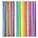 450 Pieces Pipe Cleaners Set, Including 300 Pcs 26 Colors Chenille Stems, 100 Pcs 6 Size Wiggle Googly Eyes and 50 Pcs Pom Poms for Craft DIY Art Supplies