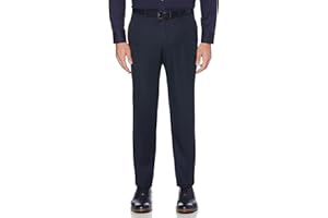 Perry Ellis Portfolio Men's Windowpane Performance Portfolio Pant