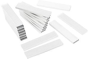 20pcs JIUWU Aluminum Module Heatsink Cooler Fin Heat Sink Good Thermal Conductivity Cooling for Power Amplifier Transistor 10