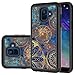 Samsung Galaxy A6 Case, LEEGU [Shock Absorption] Dual Layer Heavy Duty Protective Silicone Plastic Cover Rugged Case for Samsung Galaxy A6 2018 - Gear Wheel