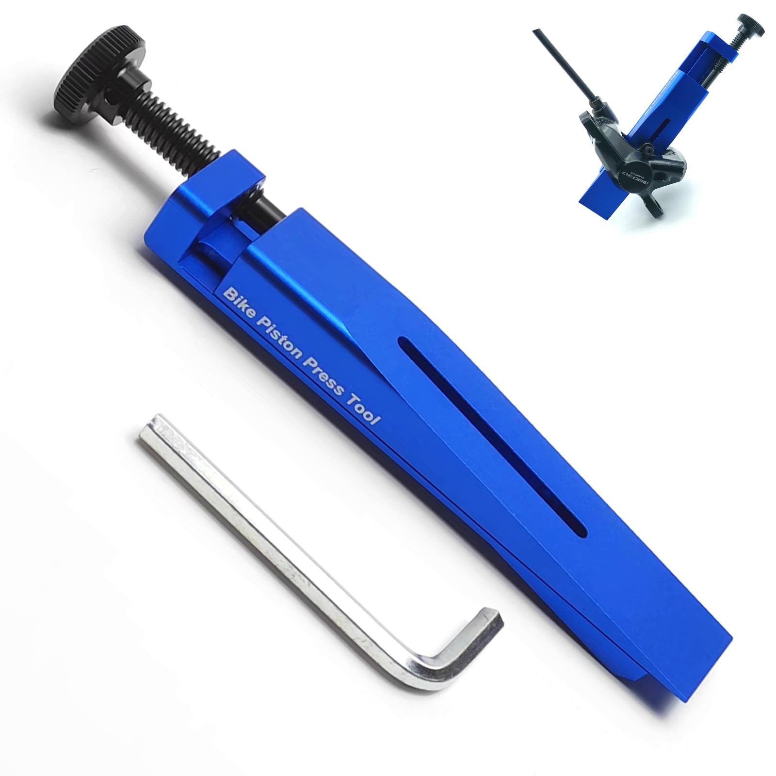 BININIU Bike Piston Press Tool for SRAM SHIMANO, Brake Tool for Shimano Sram Disc Brake Caliper, for SRAM SHIMANO 2 pistons/4 pistons, Width 0.95 inch/24mm, Universal