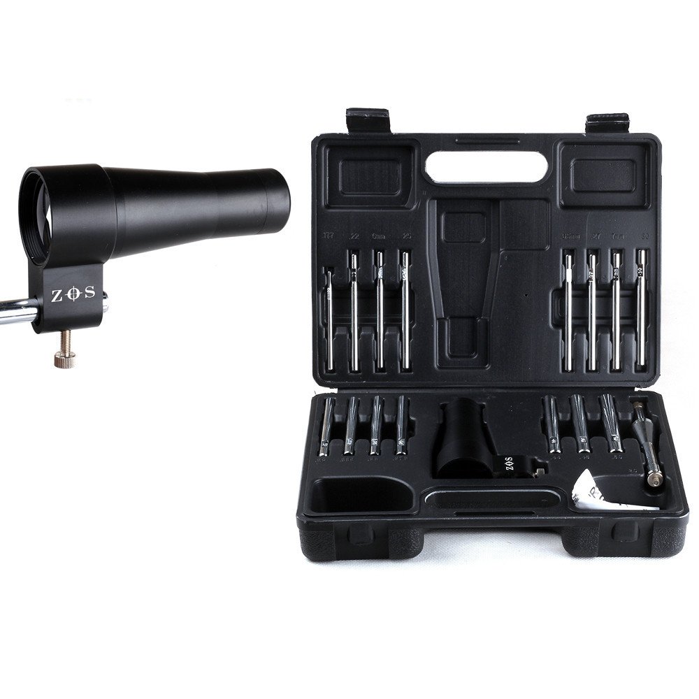 ZOS Boresighter Kit 16 Pieces Arbor Bore Sighter kit Amazon.co.uk